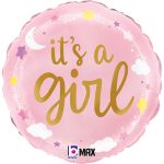 its a girl balon