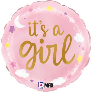 its a girl balon