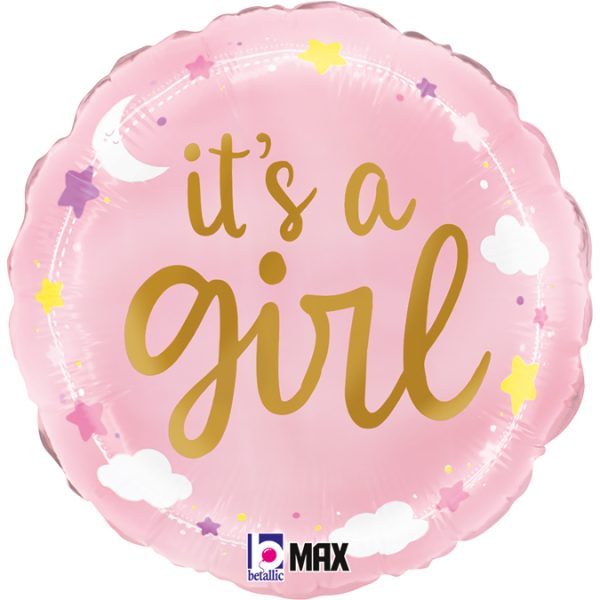 its a girl balon