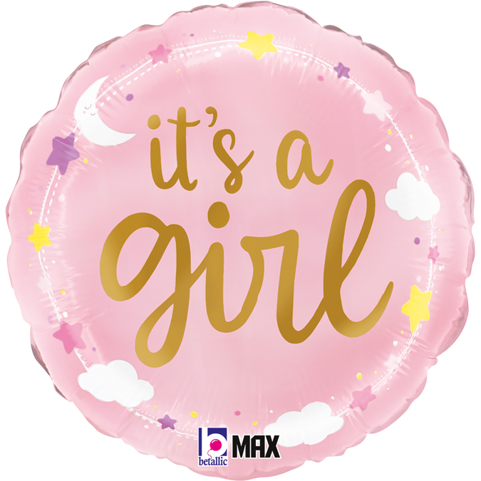 its a girl balon