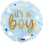 its a boy balon