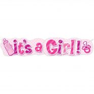 its a girl baner za rodjenje devojcice