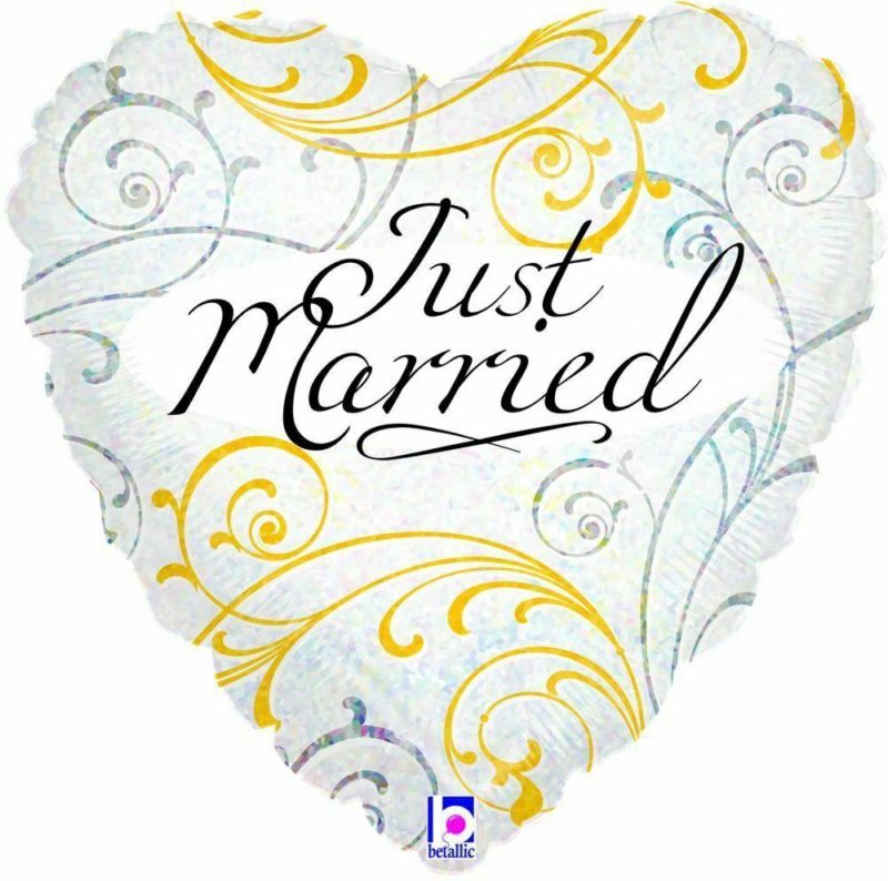 just married