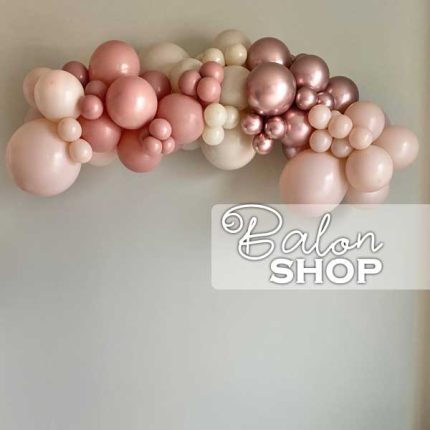 mini dekoracija balonima