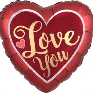 love satin balon