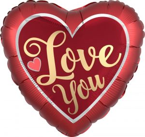love satin balon