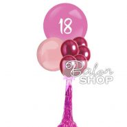 dzinovski set za 18 rodjendan balona