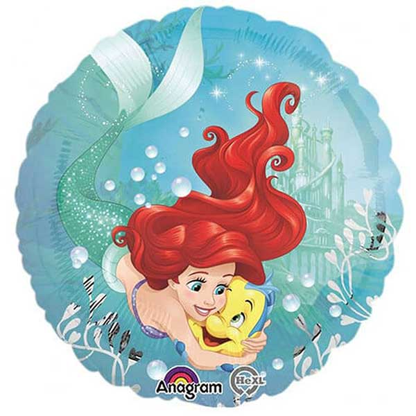 mala sirena disney balon