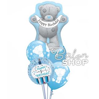 Meda za prvi rođendan dečaka buket balona