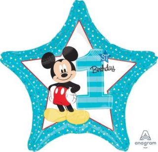 Mickey Mouse zvezda balon za prvi rođendan
