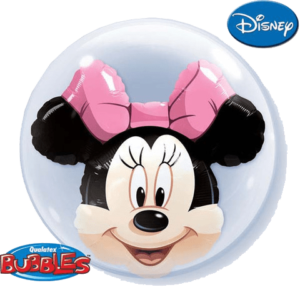 minnie bubble balon