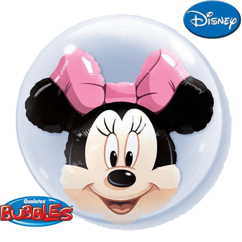 minnie bubble balon