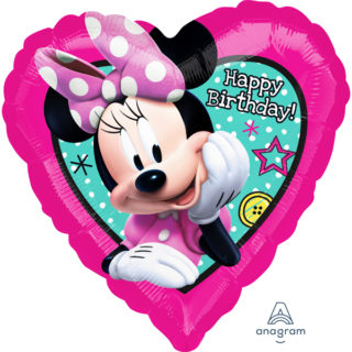 Minnie Mouse Happy Birthday balon