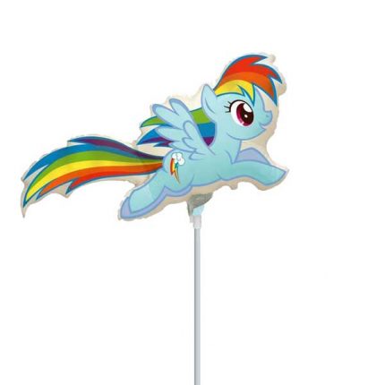 my little pony plavi mali balon
