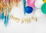 Happy birthday baner zlatni - Slika 2