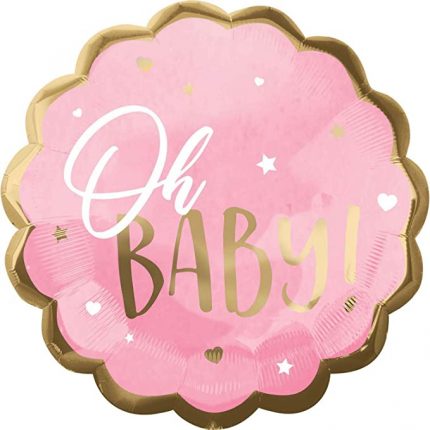 oh baby roze baloni