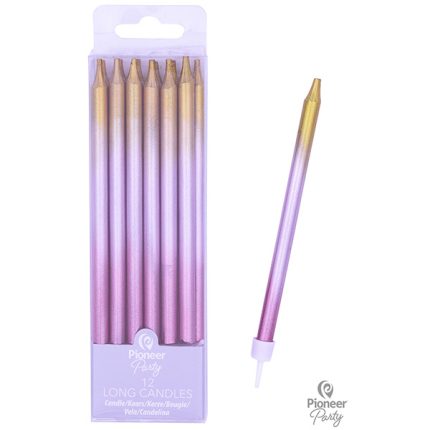 svecice za torte rose gold ombre