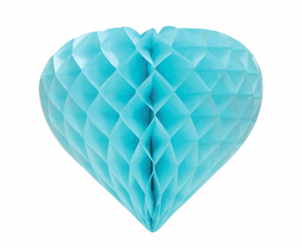plavo srce honeycomb