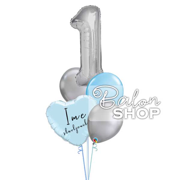 baloni sa imenom slavljenika prvi rodjendan