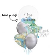 personalizovani buket balona za rodjendan