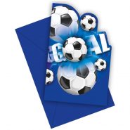 fudbal plave pozivnice za rodjendan