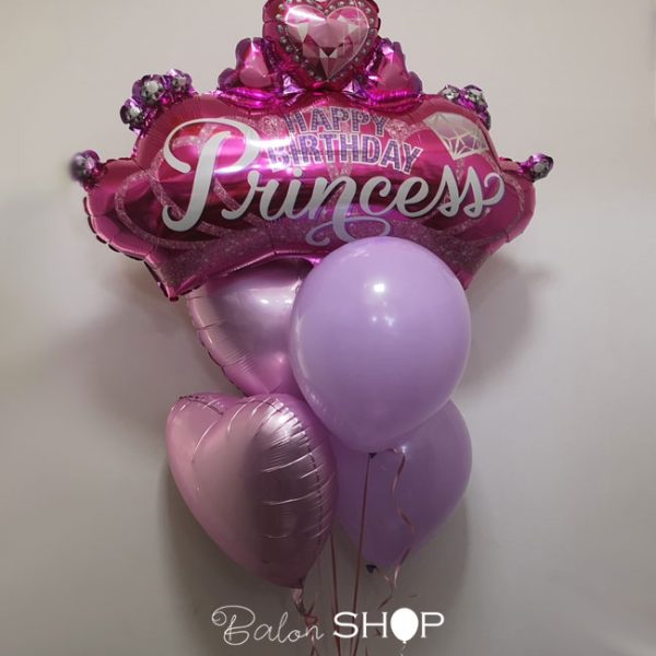 princess buket balona za rodjendan