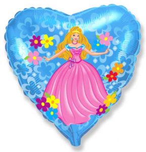 princeza cvece balon