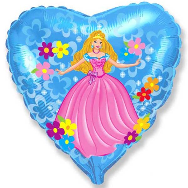 princeza cvece balon
