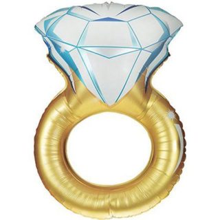 Zlatni balon u obliku prstena