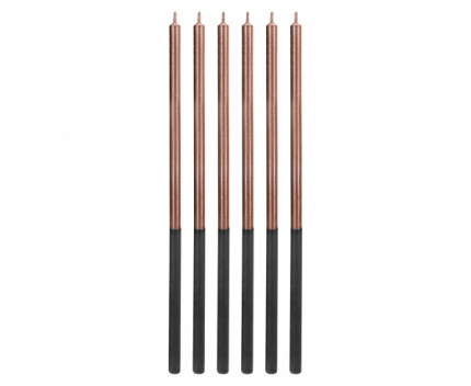 rose gold svecice