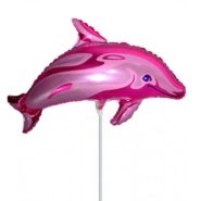 mali balon roze delfin