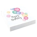 Pastelne salvete Happy Birthday