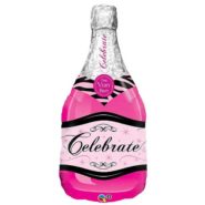 sampanjac balon celebrate roze