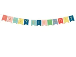 Happy Birthday šareni baner