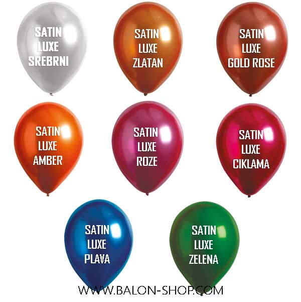 satin lux baloni