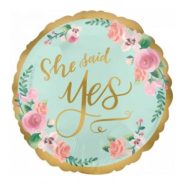 she said yes
