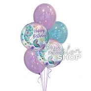 sirena buket balona za rodjendan
