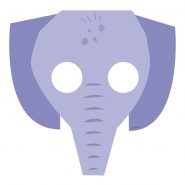 slon decija maska