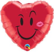 smile love kiss balon