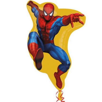 spiderman balon zlatni