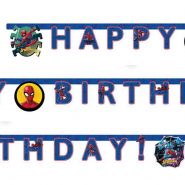 spider man baner happy birhday