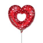 srce i love you balon mali