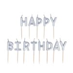 Happy birthday svećice srebrne