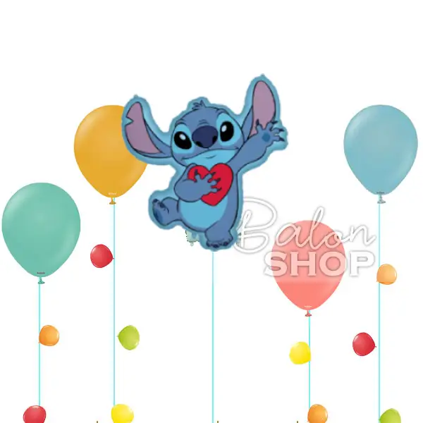 stitch balon dekoracija