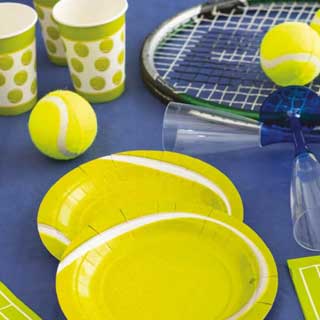 tenis dekoracija i party program