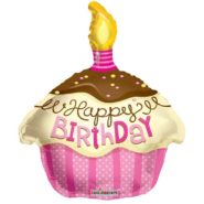 roze torta rodjendanski folija balon