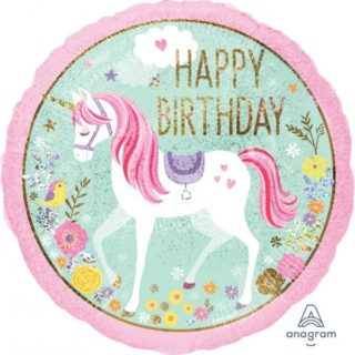 Unicorn Happy Birthday rođendanski balon