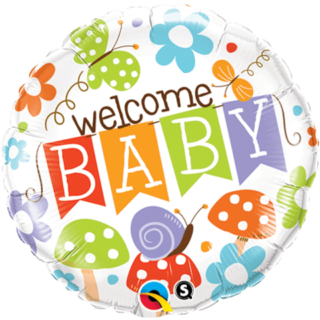 Welcome Baby folija baloni