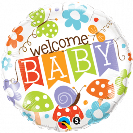 welcome baby folija balon