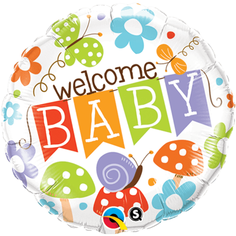 welcome baby folija balon